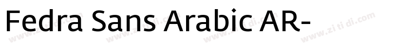 Fedra Sans Arabic AR字体转换